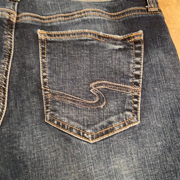 Women’s Silver jean shorts size 27 - Picture 2 of 8